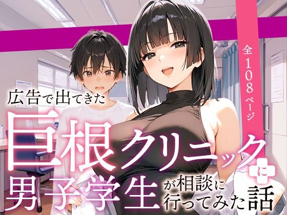 COMICアイル×ラブコメ❤広告で出てきた巨根クリニックに男子学生が相談に行ってみた話評価4.53