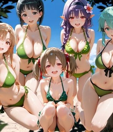 ちこりこ×変身ヒロイン❤ビーチで出会った美女をナンパしてメス堕ちさせた話 S○O評価