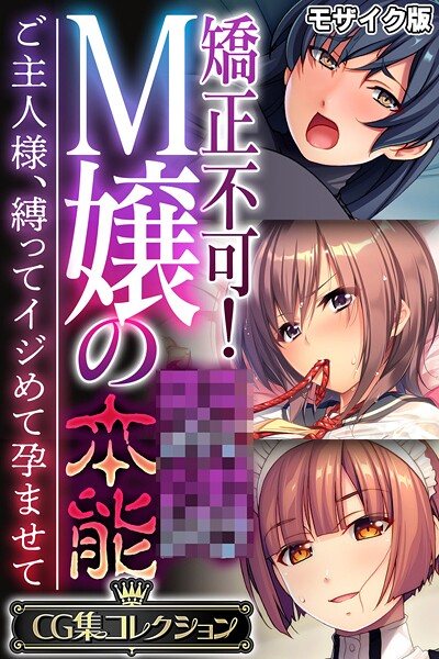 【大人のSEXY絵本】矯正不可！M嬢の●●本能 〜ご主人様、縛ってイジめて孕ませて〜【CG集コレクション】 モザイク版❤フルカラー｜矯正不可！M嬢の●●本能 〜ご主人様、縛ってイジめて孕ませて〜【CG集コレクション】 モザイク版｜試し読み