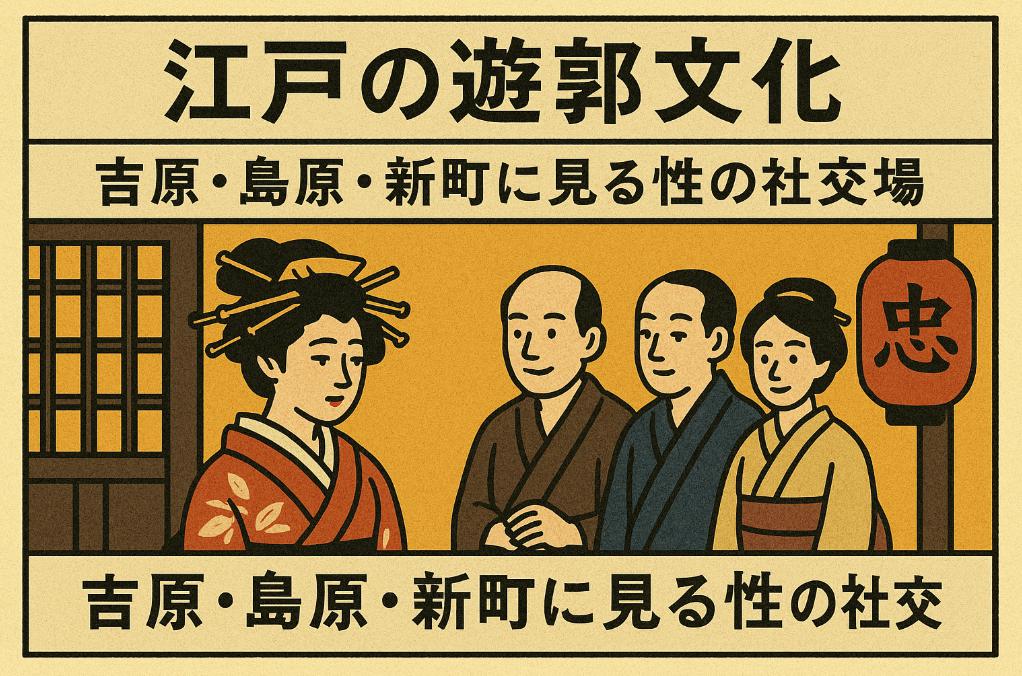 江戸の遊郭文化｜吉原・島原・新町に見る性の社交場