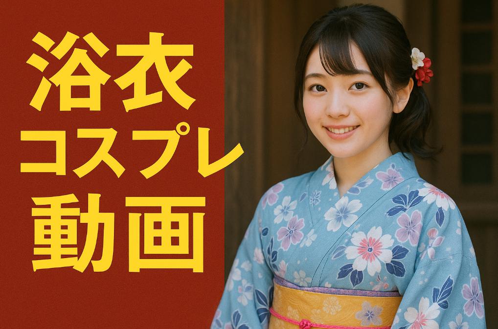 浴衣コスプレ動画